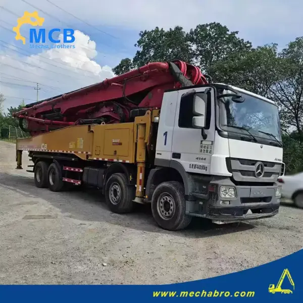 No. 240716P531, 2018 Sany 56m concrete pump truck