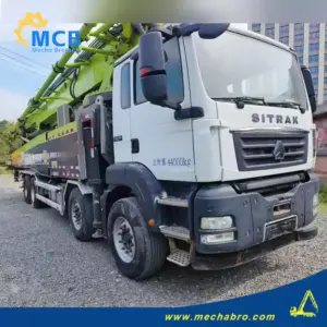 No. 240717P532, 2021 Zoomlion 62m concrete pump truck