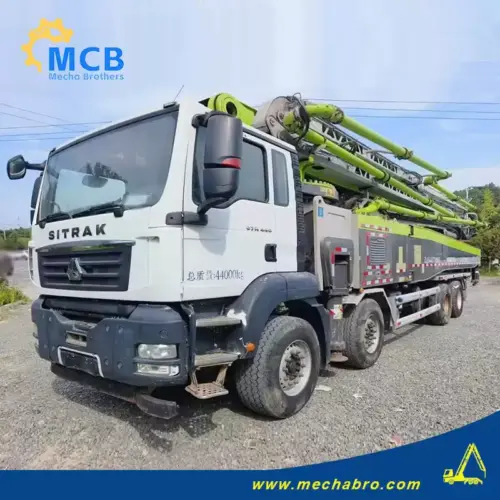 No. 240717P532, 2021 Zoomlion 62m concrete pump truck