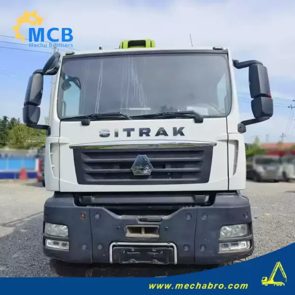 No. 240717P532, 2021 Zoomlion 62m concrete pump truck