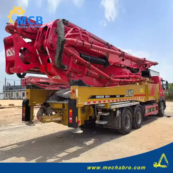 No. 240729P536, 2021 Sany 51m concrete pump truck