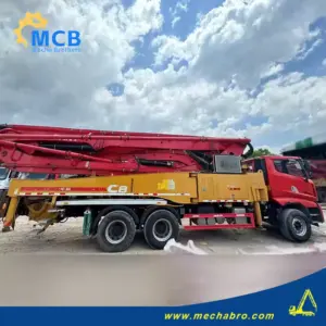 No. 240729P537, 2020 Sany 49m concrete pump truck
