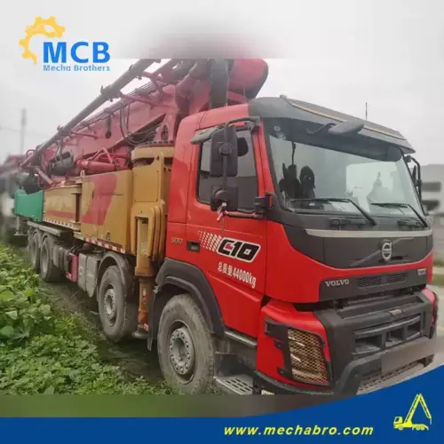 No. 240731P539, 2021 Sany 62m concrete pump truck