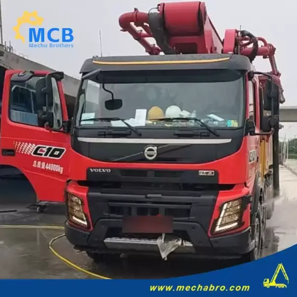 No. 240731P539, 2021 Sany 62m concrete pump truck