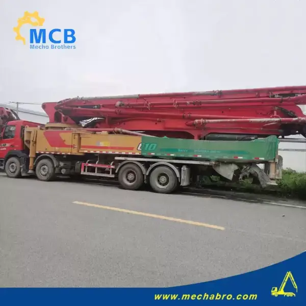 No. 240731P539, 2021 Sany 62m concrete pump truck