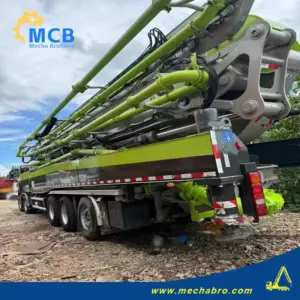 No. 240806P542, 2022 Zoomlion 70m concrete pump truck