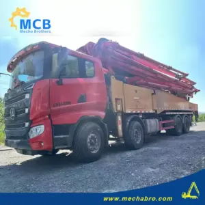 1723165595644240.jpg.webp No. 240806P543, 2020 Sany 56m concrete pump truck