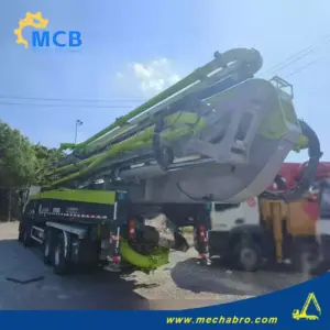 No. 240813P546, 2022 Zoomlion 62m concrete pump truck