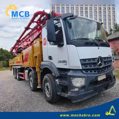 No. 240815P548, 2020 Sany 62m concrete pump truck