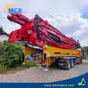 No. 240815P548, 2020 Sany 62m concrete pump truck