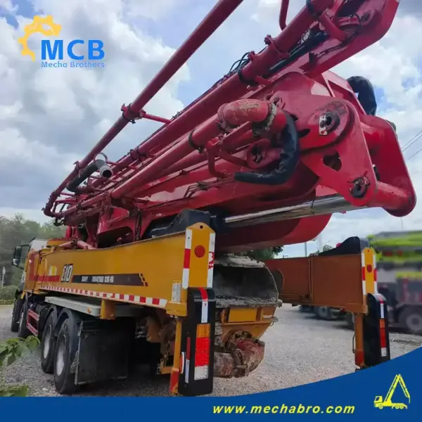 No. 240815P548, 2020 Sany 62m concrete pump truck