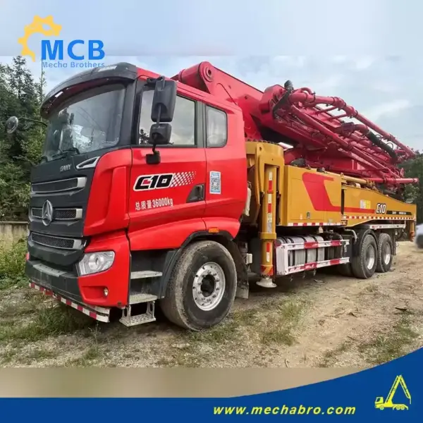 No. 240815P549, 2021 Sany 51m concrete pump truck
