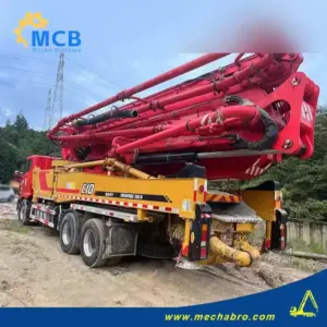 No. 240815P549, 2021 Sany 51m concrete pump truck