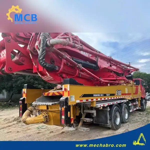 No. 240815P549, 2021 Sany 51m concrete pump truck