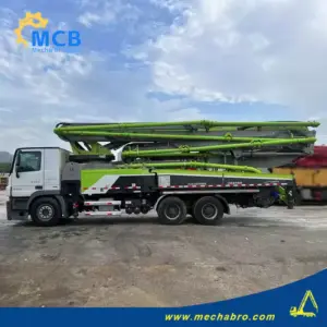 No. 240815P550, 2018 Zoomlion 49m concrete pump truck