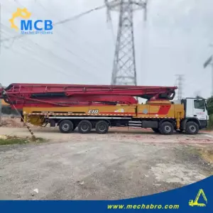 No. 240819P551, 2017 Sany 72m concrete pump truck
