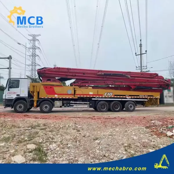 No. 240819P551, 2017 Sany 72m concrete pump truck