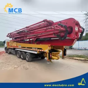 No. 240819P551, 2017 Sany 72m concrete pump truck
