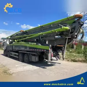 No. 240819P552, 2020 Zoomlion 59m concrete pump truck