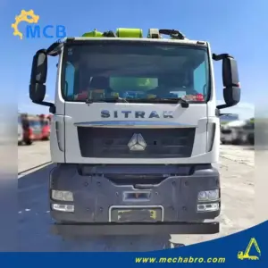 No. 240821P554, 2020 Zoomlion 49m concrete pump truck