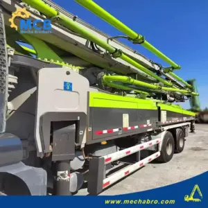 No. 240821P554, 2020 Zoomlion 49m concrete pump truck