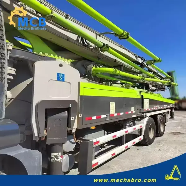 No. 240821P554, 2020 Zoomlion 49m concrete pump truck