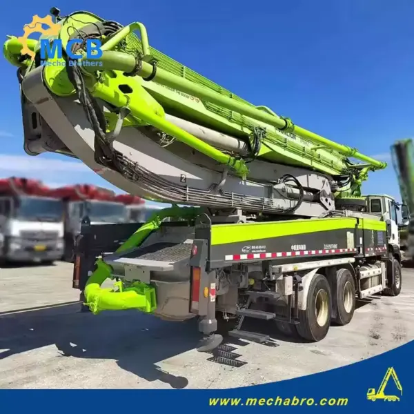 No. 240821P554, 2020 Zoomlion 49m concrete pump truck