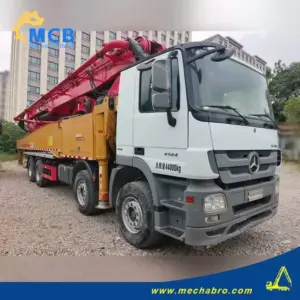 No. 240822P556, 2019 Sany 56m concrete pump truck