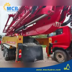 No. 240822P556, 2019 Sany 56m concrete pump truck