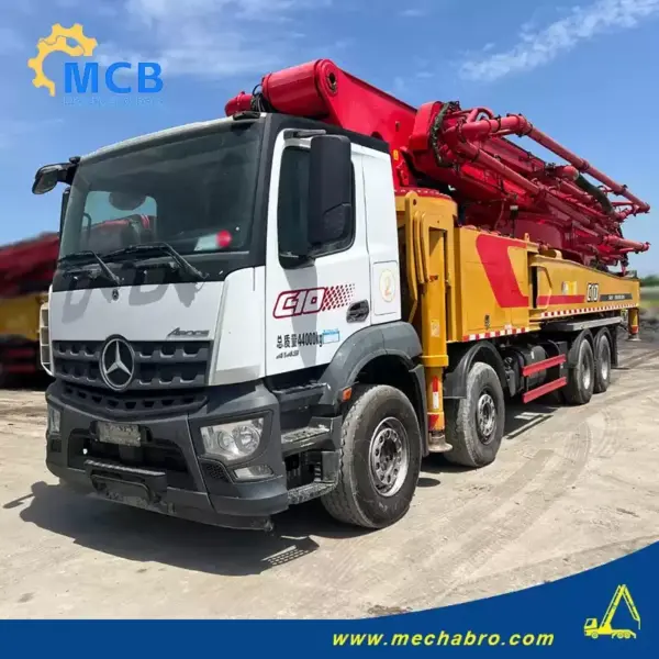 No. 240823P558, 2020 Sany 62m concrete pump truck