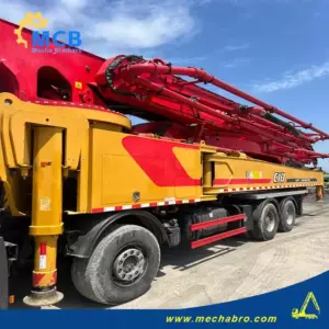 No. 240823P558, 2020 Sany 62m concrete pump truck
