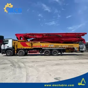 No. 240823P558, 2020 Sany 62m concrete pump truck