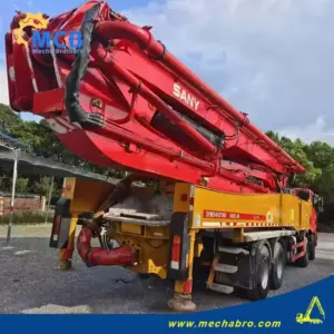 No. 240826P559, 2020 Sany 56m concrete pump truck