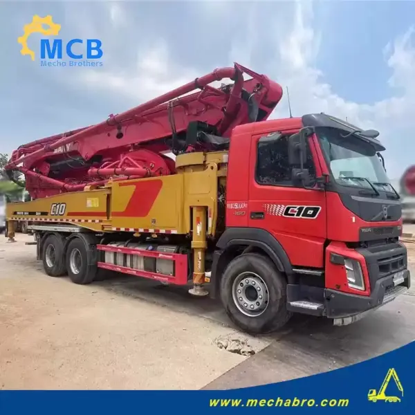 No. 240826P560, 2021 Sany 51m concrete pump truck