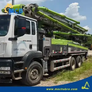 No. 240829P562, 2021 Zoomlion 50m concrete pump truck