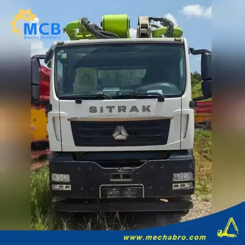 No. 240829P562, 2021 Zoomlion 50m concrete pump truck