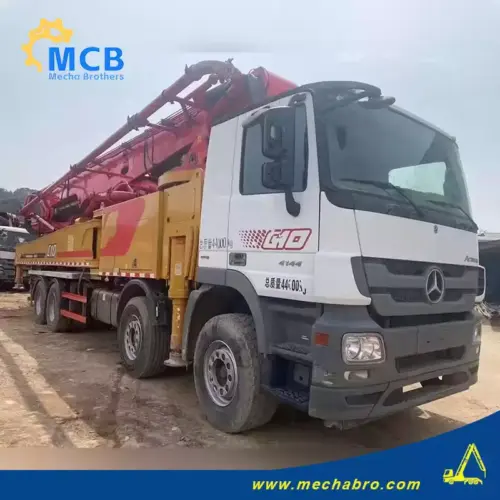 No. 240830P564, 2019 Sany 62m concrete pump truck