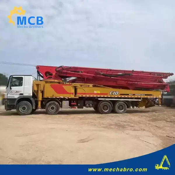 No. 240830P564, 2019 Sany 62m concrete pump truck