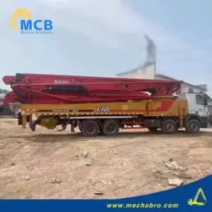 No. 240830P564, 2019 Sany 62m concrete pump truck