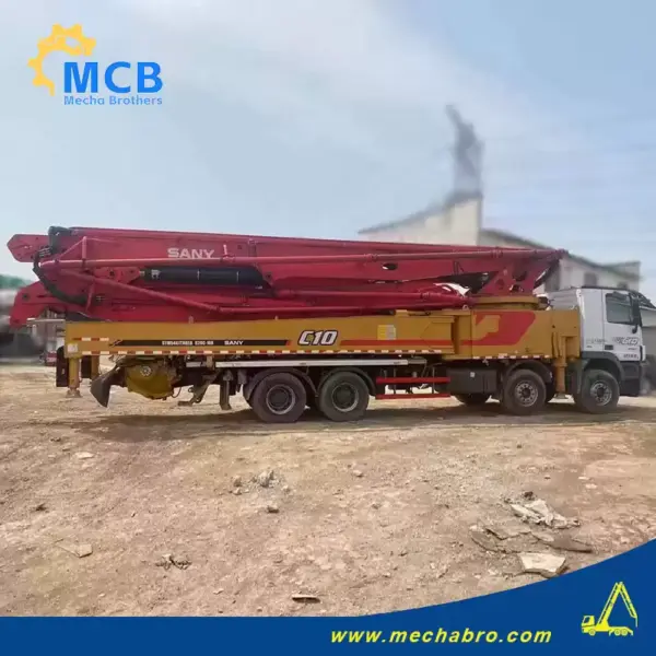No. 240830P564, 2019 Sany 62m concrete pump truck