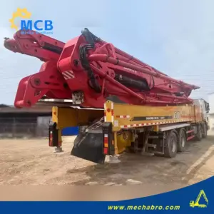 No. 240830P564, 2019 Sany 62m concrete pump truck