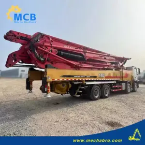 No. 240904P566, 2021 Sany 62m concrete pump truck
