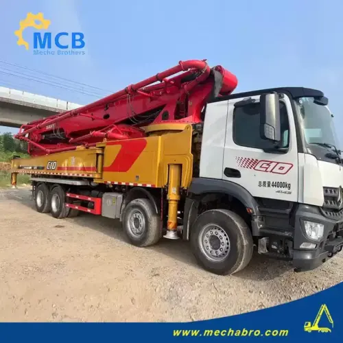 No. 240904P566, 2021 Sany 62m concrete pump truck