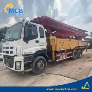 No. 240904P567, 2018 Sany 49m concrete pump truck