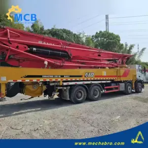 No. 240909P568, 2020 Sany 62m concrete pump truck