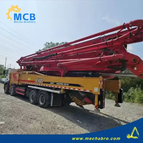 No. 240909P568, 2020 Sany 62m concrete pump truck
