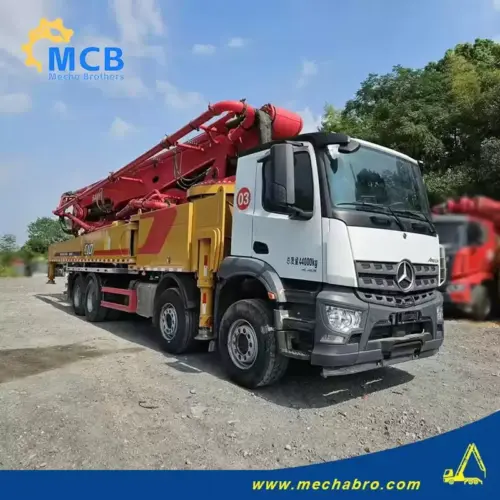 No. 240909P568, 2020 Sany 62m concrete pump truck