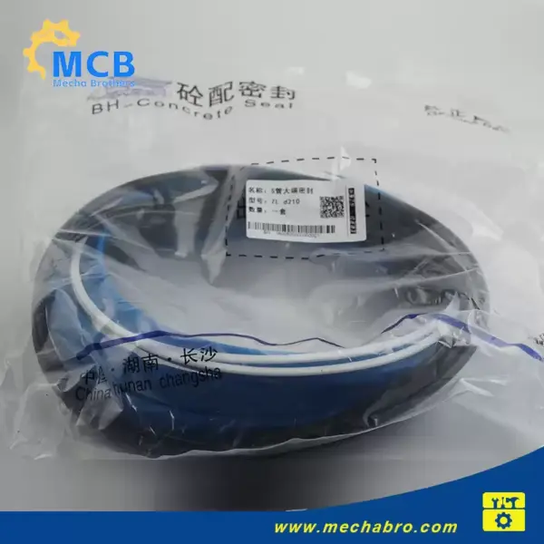 No. 240910SP007, Concrete Pump Spare Parts S-tube Large end seal ZL d210