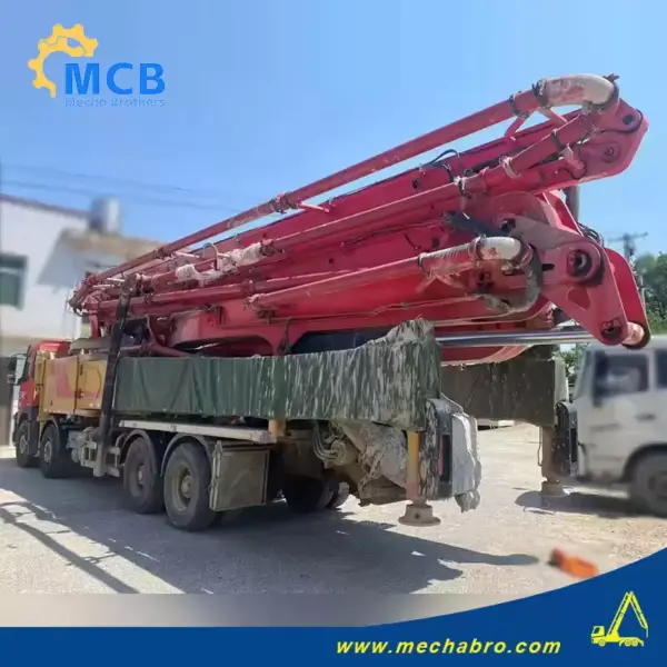 No. 240910P570, 2020 Sany 62m concrete pump truck