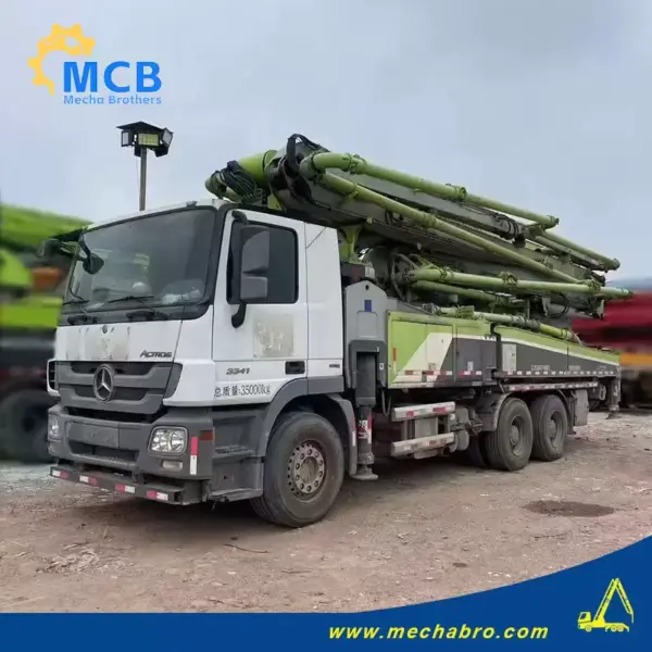 1726217006815725.jpg.webp No. 240913P572, 2019 Zoomlion 49m concrete pump truck